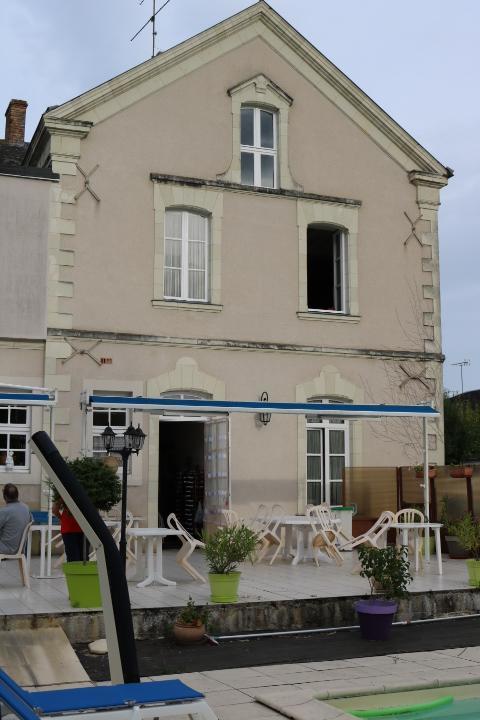 Logis Le Port Saint Aubin Hotel Morannes sur Sarthe-Daumeray Exterior photo